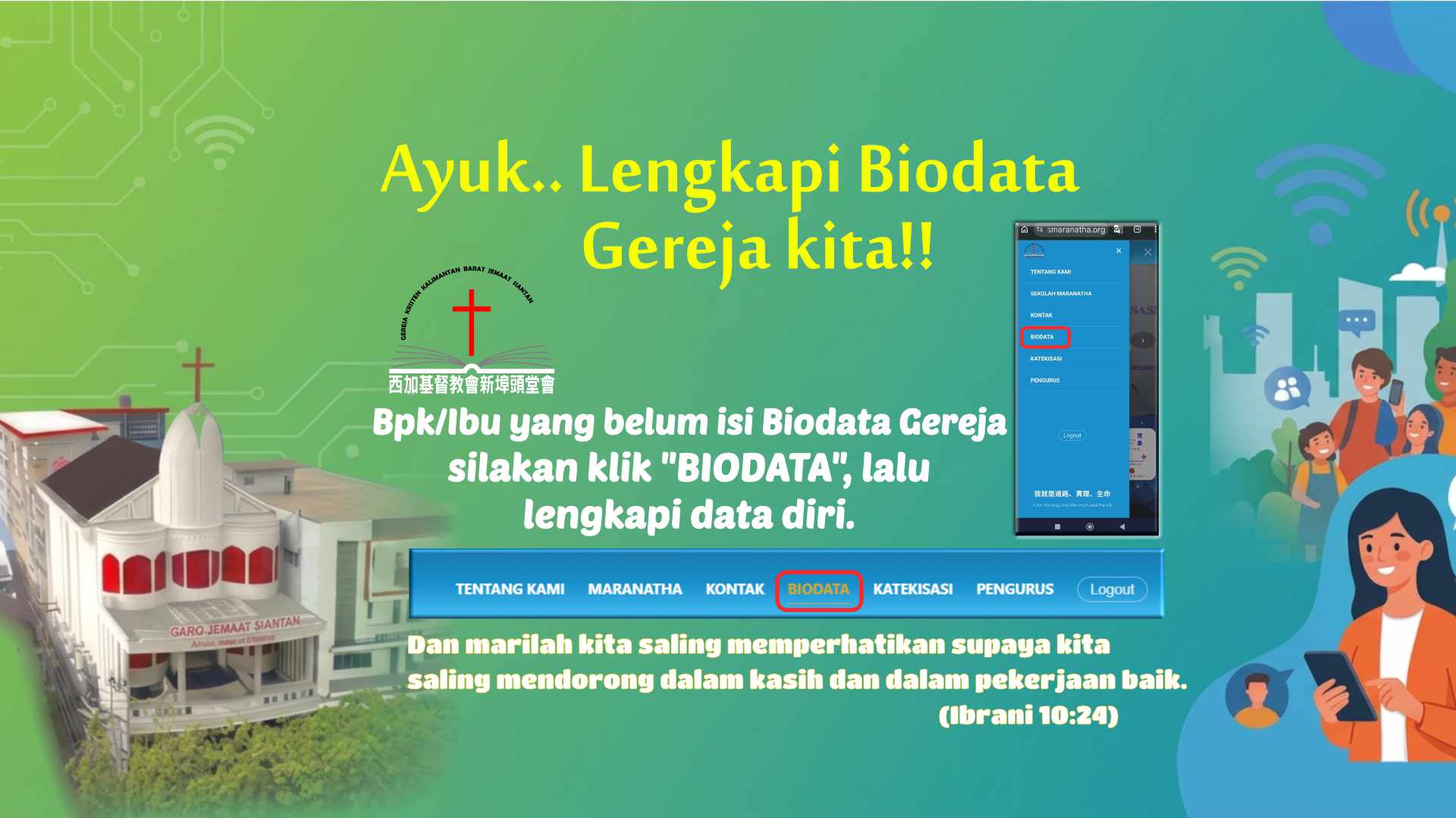 Foto GKKB Jemaat Siantan